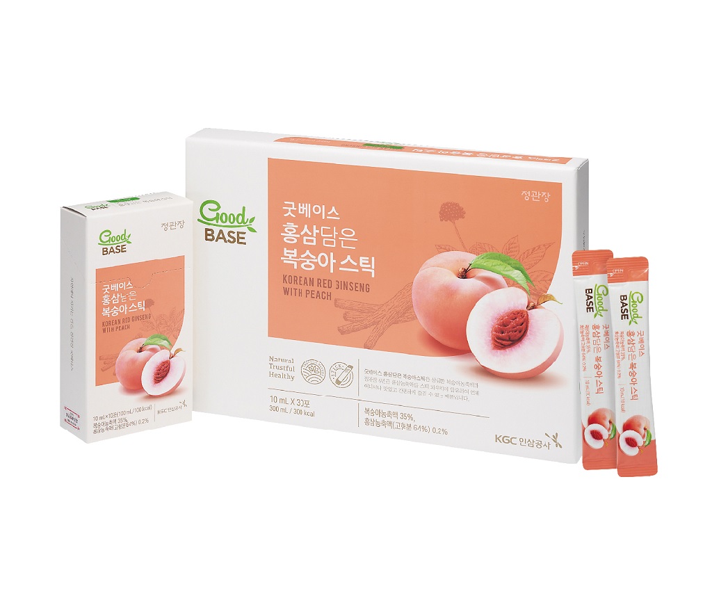 GoodBASE Peach Drink Gift Set 30pcs